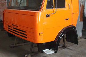  Восстановление кабины после пожара 
