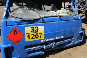  КАМАЗ после ДТП, ремонт 
