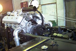  Монтаж ЯМЗ-238 
